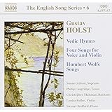 The English Song Series 6: Holst