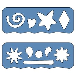Fiskars 12-25937097 Shape Template Flower, 2-Pack