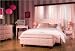 Zocalo Ariel Bedroom Series Z Generation Ariel Leather Bedroom Set in Pink