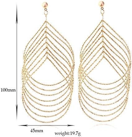 Fashion Unique Big Circle Strong Statement Dangle Earring for Women Tp0050