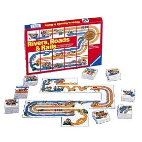 Ravensburger Rivers, Roads & Rails Game