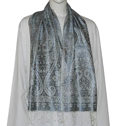 Men Outerwear Neck Scarf Silk Clothing 12 x 60 inches (ssmf044)