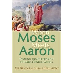 When Moses Meets Aaron: Staffing and Supervision in Large Congregations