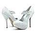 DREAM PAIRS Women's Mary-jane Close Toe Stilleto Platform Heel Pump New