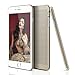 iPhone 6 Case, LoHi Apple iPhone 6 [Ultra Slim] Snug Fit Bumper Case Hard PC Mesh Back Cover Snap On Protective Case for iPhone 6 4.7 inch (Gold)