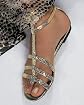 Izabella Snake Gladiator Sandal Product Image
