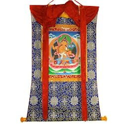 Large Thangka Painting - Manjushri