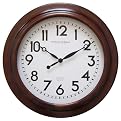 Classic Wood Wall Clock - Mahogany (24")