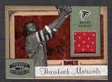 RODDY WHITE 2005 Donruss Throwback Threads Materials #222 JERSEY Rookie Card RC Atlanta Falcons Football