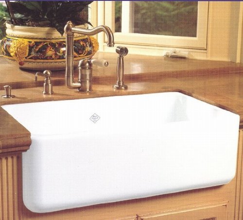 ROHL RC3018BS FRONT FIRECLAY SINGLE BOWL