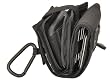 WLT-OG-IWL-BLK: Belt-Mounted Carabiner iWallet for smart phones WLT-OG-IWL-BLK: Belt-Mounted Carabiner iWallet for smart phones