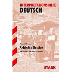 Schlafes Bruder. Interpretationshilfe Deutsch. (Lernmaterialien)