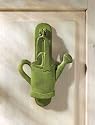 GARDENERS GREEN DOORKNOCKER WATERING CAN RUSTIC THEME