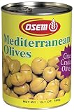 Osem Mediterranean Cracked Olives, 19.7-Ounce Cans (Kosher for Passover) (Pack of 12)