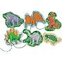 Dot-2-Dot Lacing Dinosaurs