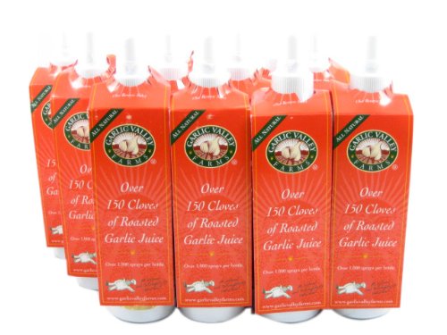 Roasted Garlic Juice by Garlic Valley Farms (Case of 12 bottles) by Garlic Valley Farms