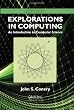 Explorations in Computing: An Introduction to Computer Science (Chapman & Hall/CRC Textbooks in Computing)