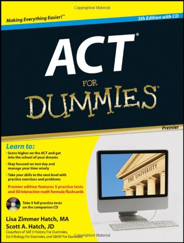 ACT For Dummies with CD