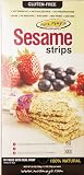 Mrs. May's naturals Sesame Strips Variety Snack Packs (With Fruits Acai Strawberry, Pomegranate Blueberry and Goji Cranberry) 20 Mini Snack Packs (5 strips per pack) - NET WT 24 OZ (700 g)