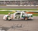 Ken Schrader Autographed Racing 8x10 Photo