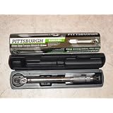 Buy 1 4 Drive Click Stop Torque Wrench Reversible 20-200 lbs. with Carrying Case by Pittsburg