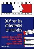 QCM sur les collectivités territoriales : ATSEM, auxiliaire de puériculture, auxiliaire de soins, agent social, adjoint d\'animation