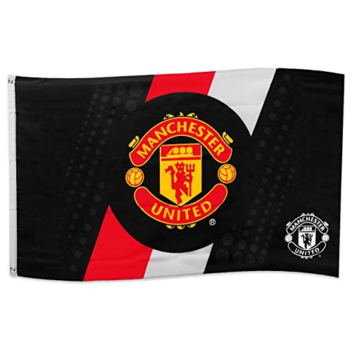 Manchester United Spot & Stripe Flag (3ft x 5ft)