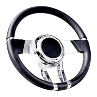 Flaming River FR20150 Black Waterfall Steering Wheel