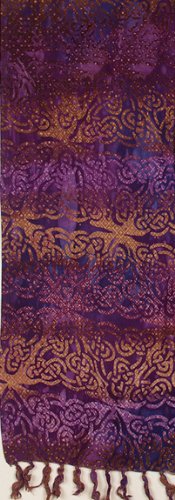 10 X 66 Rayon Scarves - Celtic, Tribal