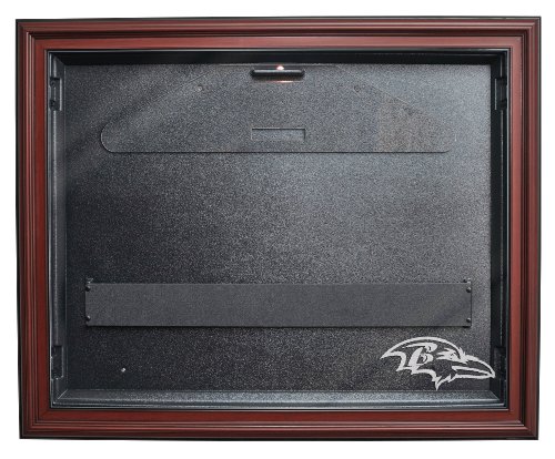 Baltimore Ravens Removable Face Jersey Display, Mahogany