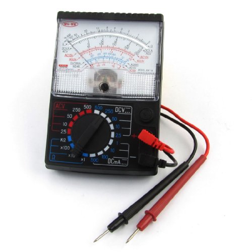 Best Price For Volt Ampere Ohm Meter Analog Multitester w 2 Test Leads Best Offer Voltage Testers