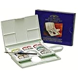 Winsor and Newton Artists' Water Colour Compact Set half pan set of 14