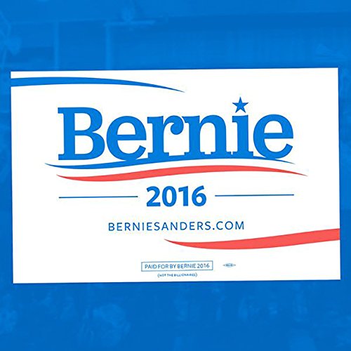 Official Bernie Sanders 2016 Campaign Rally Sign, White