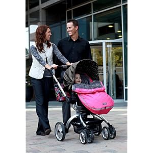 Buy Best Price JJ Cole Broadway Stroller, Black/Gray Drops