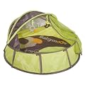 Babymoov- A035202 - Pop-up Babyni braun/anisgr�n 2 in 1 - Reisebett und Spielpark