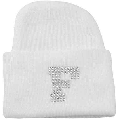 Florida Gators Infant Girls White Knit Beanie