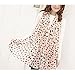 Sweet Love Heart Dots Printing Chiffon Shawl Scarf Wrap,Pink