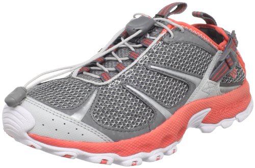 Columbia Sportswear Women's Outpost Hybrid 2 Water Shoe,Wild Dove/Hot Coral,9.5 M US