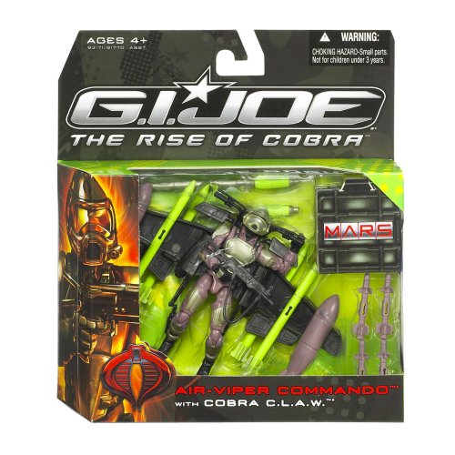 G.I. Joe: The Rise of Cobra - Air-Viper Commando with Cobra C.L.A.W.