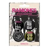 The Ramones - Merchandise - 4 Piece Button / Pin Set (1.5