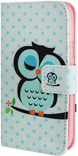 Samsung Galaxy S4 Mini Case,MaxMall Owl Pattern Stand PU Leather Wallet Case & Cover Slim Fit for Samsung Galaxy S4 Mini I9190, With Credit Cards Slots/ Money Holder