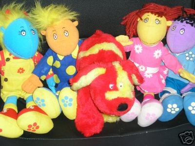 Childrens Toyshop  Toys : TWEENIES COMPLETE SET-BELLA, MILO, FIZZ, JAKE & DOODLES [Toy]