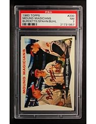 Collectibles: 1960 Topps Mound Magicians Lou Burdette / Warren Spahn / Bob Buhl Braves (Baseball Card) # 230 PSA 7 - NM - Topps