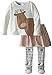 Mud Pie Baby Girls' Toddler Reindeer Skirt Set