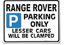 Range Rover Parking Sign-Gift for v8 4.6 hse tdi 300 models- Size Large 205 x 270mm