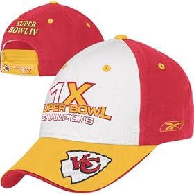 Kansas City Chiefs Commemorative Super Bowl IV Champs Adjustable Hat