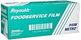 Reynolds 910M 2000' Length x 12 Width, Metro Line PVC Food Wrap Film