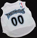 Minnesota Timberwolves Basketball Pet Jersey (Medium)