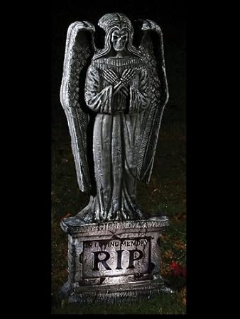 Tombstone Gothic 24-inch with Angel Prop