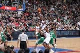 Boston Celtics v Philadelphia 76ers: Jrue Holiday Sports Photographic Poster Print by Jesse D. Garrabrant, 8x12